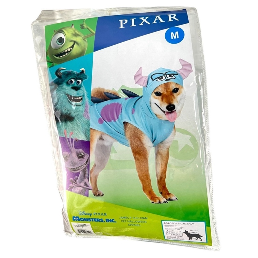Disney Pixar Monsters Inc Sulley Pet Costume for Dog NWT Halloween - Picture 3 of 5